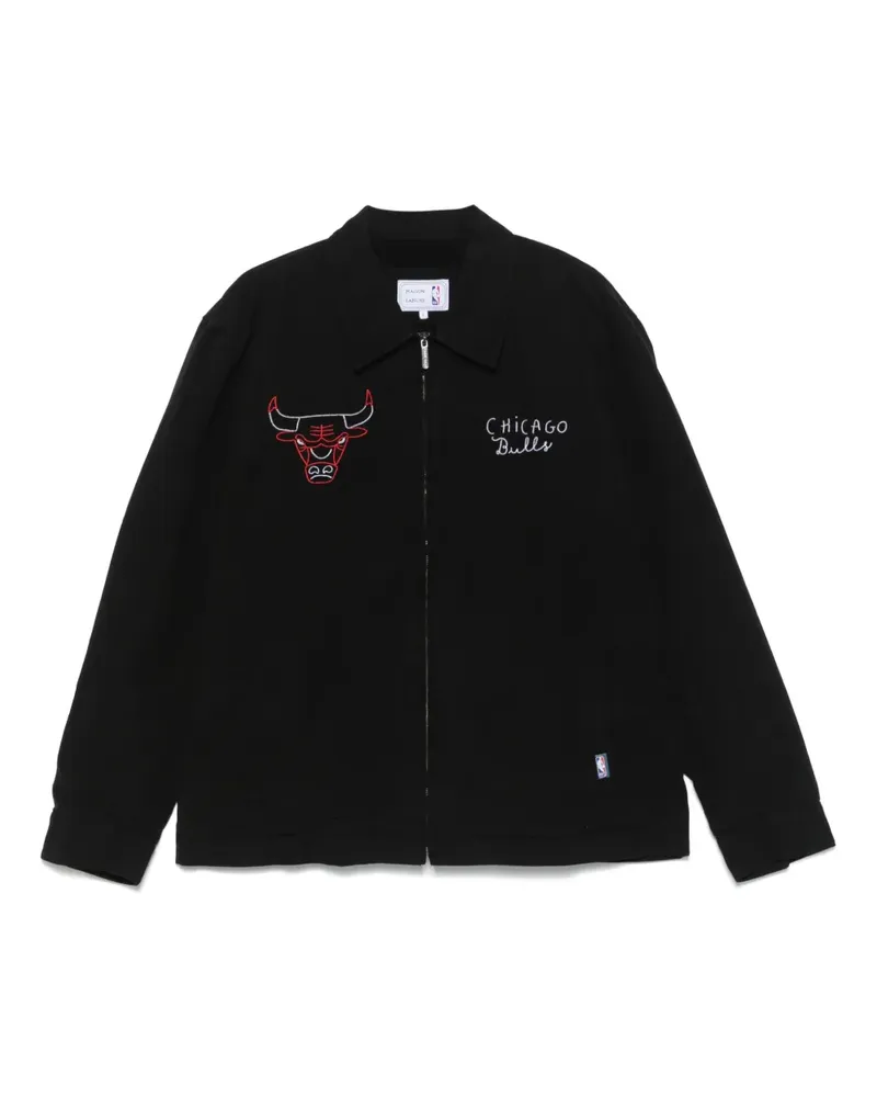 Maison Labiche x NBA Chicago Bulls La Roch Jacke - Schwarz Schwarz
