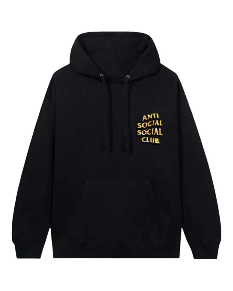 Anti Social Social Club Hidden Message 8.0 Hoodie - Schwarz Schwarz