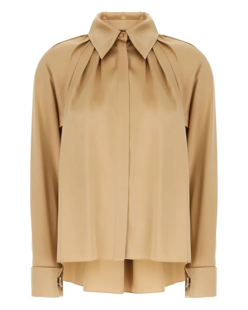 Max Mara Hemd aus Seide - Nude Nude