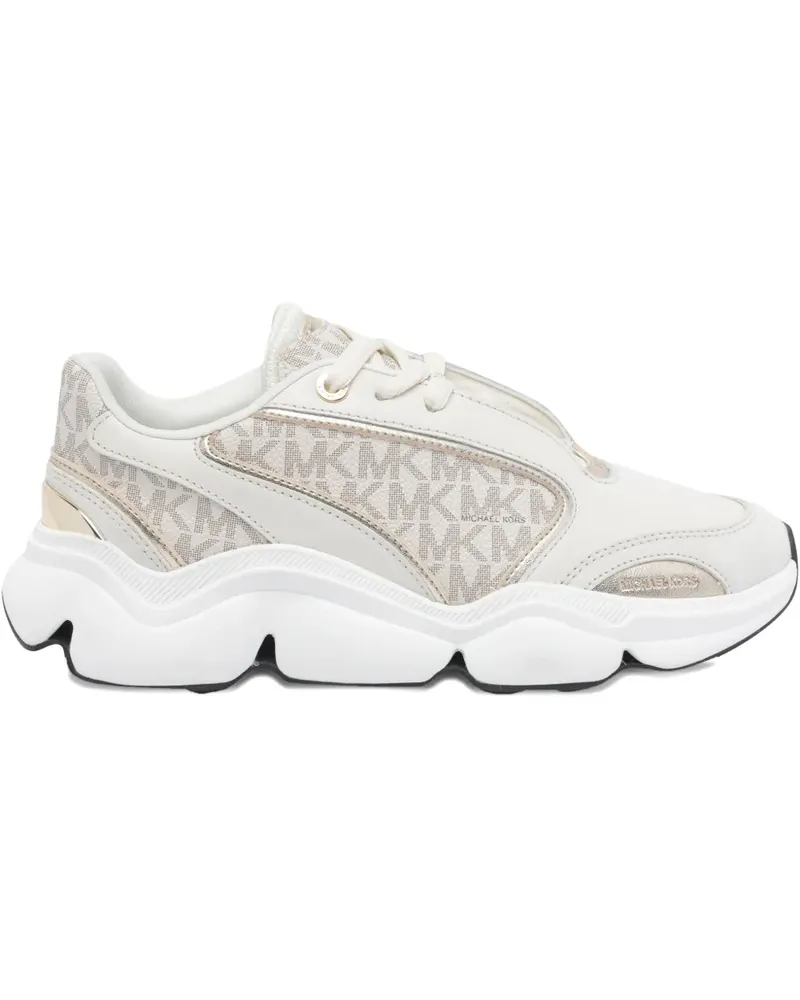 Michael Kors Rennty Sneakers mit Logo-Einsatz - Nude Nude