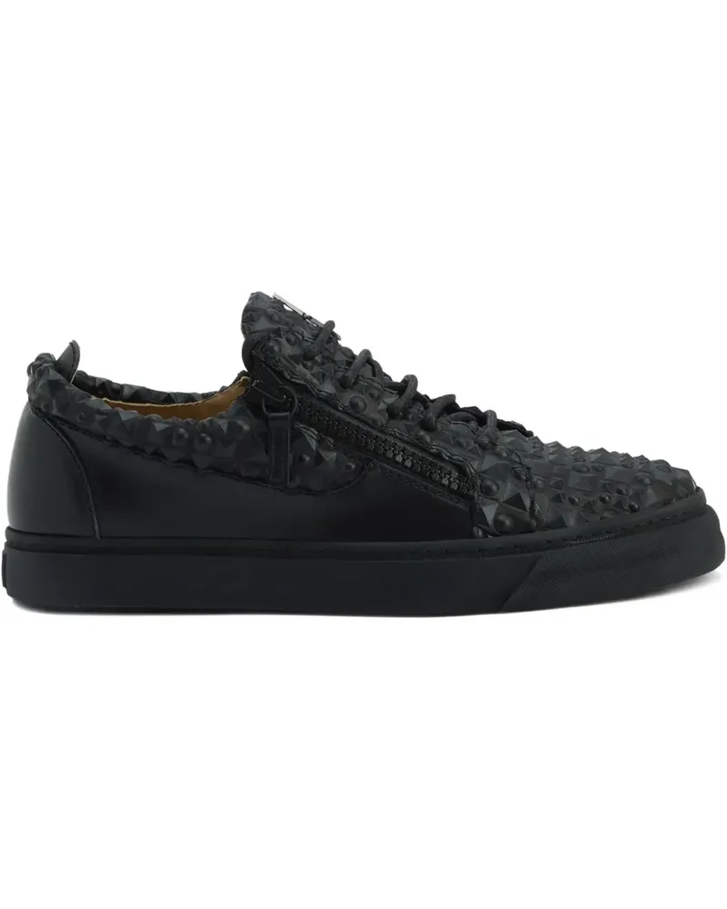 Giuseppe Zanotti The Manhattan Sneakers mit Nieten - BLACK Black