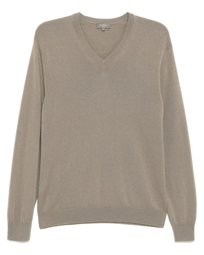N.Peal Burlington Pullover - Braun Braun