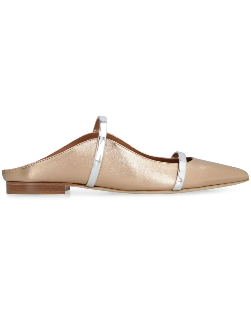 Malone Souliers Maureen' Samt-Mules - Gold Gold