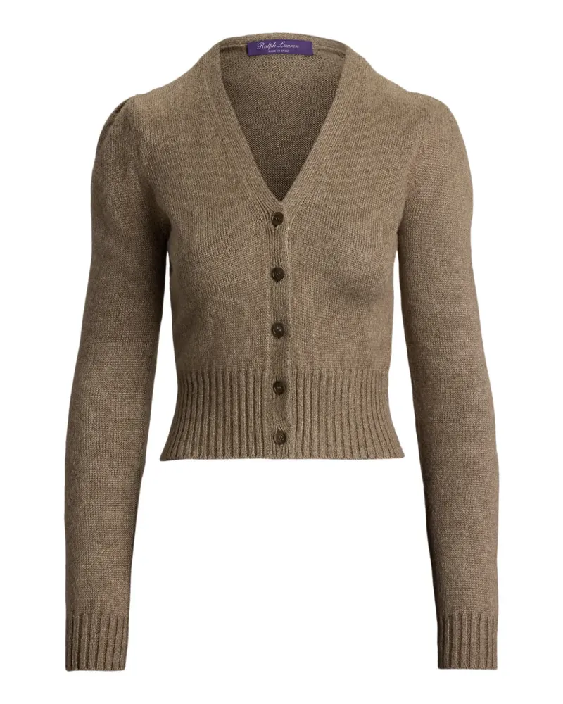 Ralph Lauren Klassischer Cardigan - Nude Nude