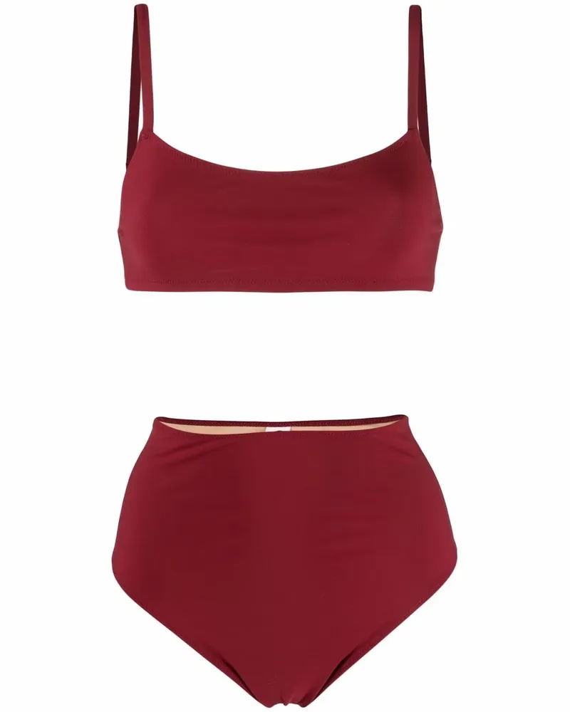 LIDO Bikini mit hohem Bund - Rot Rot
