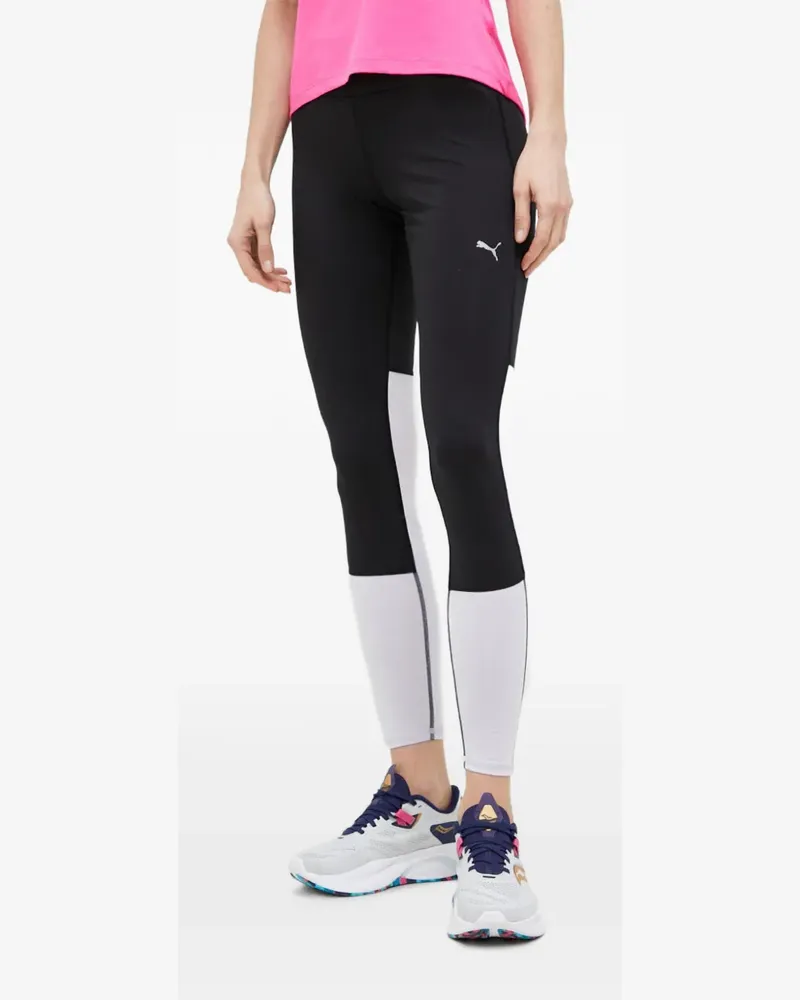 Puma colour-block leggings - Schwarz Schwarz