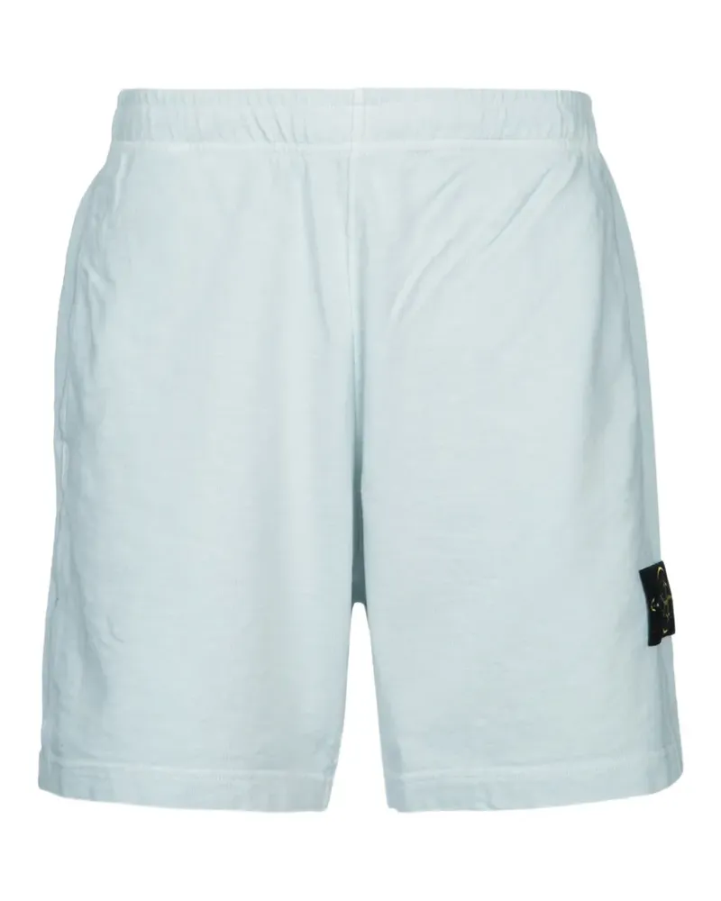 Stone Island bermuda cotton shorts - Blau Blau
