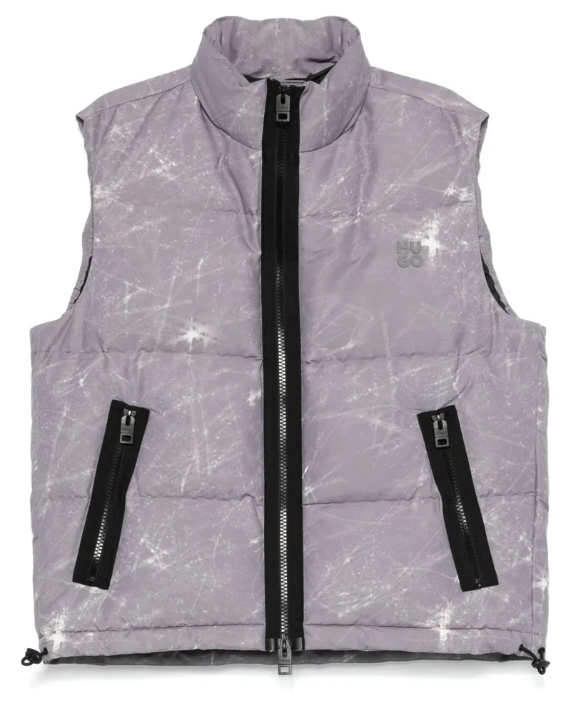 HUGO BOSS Birontino Weste - Grau Grau