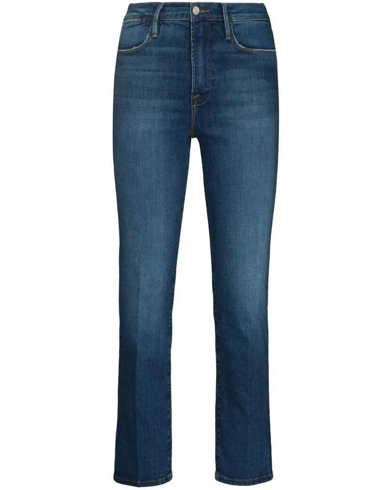 Frame Denim Le High Straight-Leg-Jeans - Blau Blau