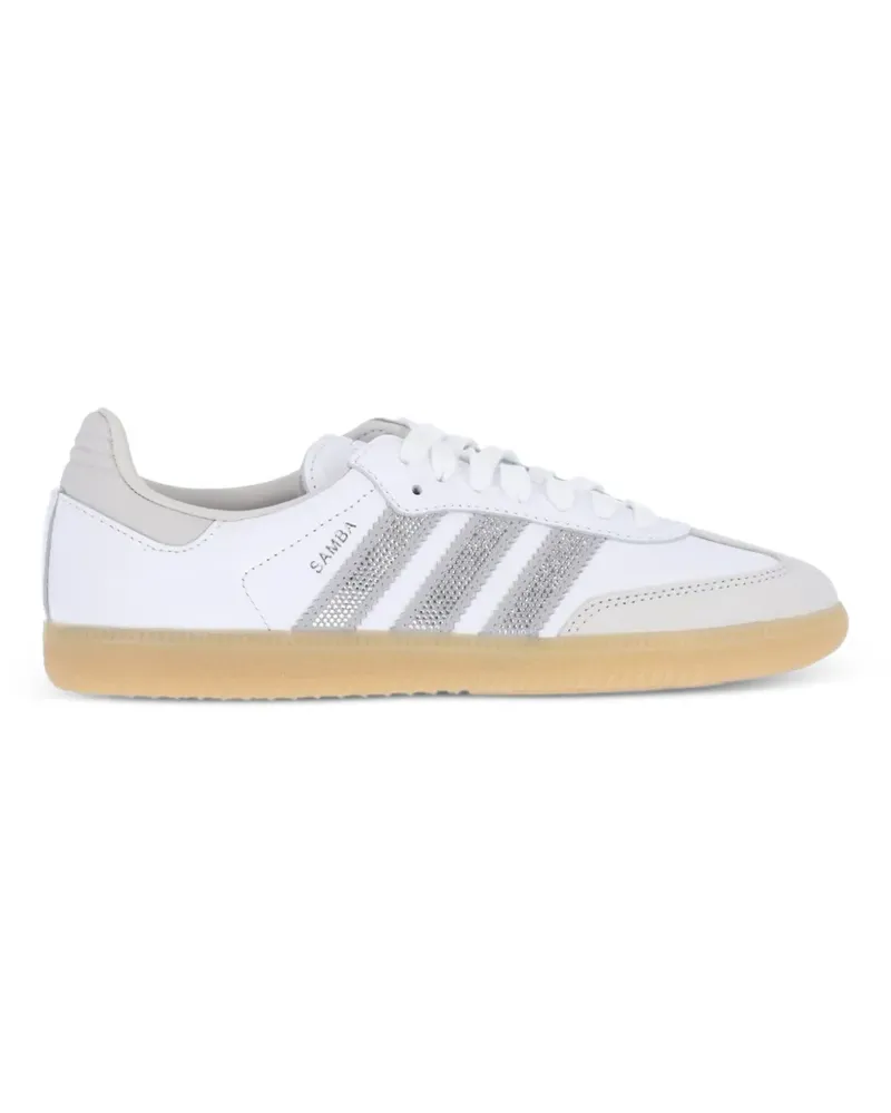 adidas Samba Sneakers mit Kristallen - Weiß Weiß