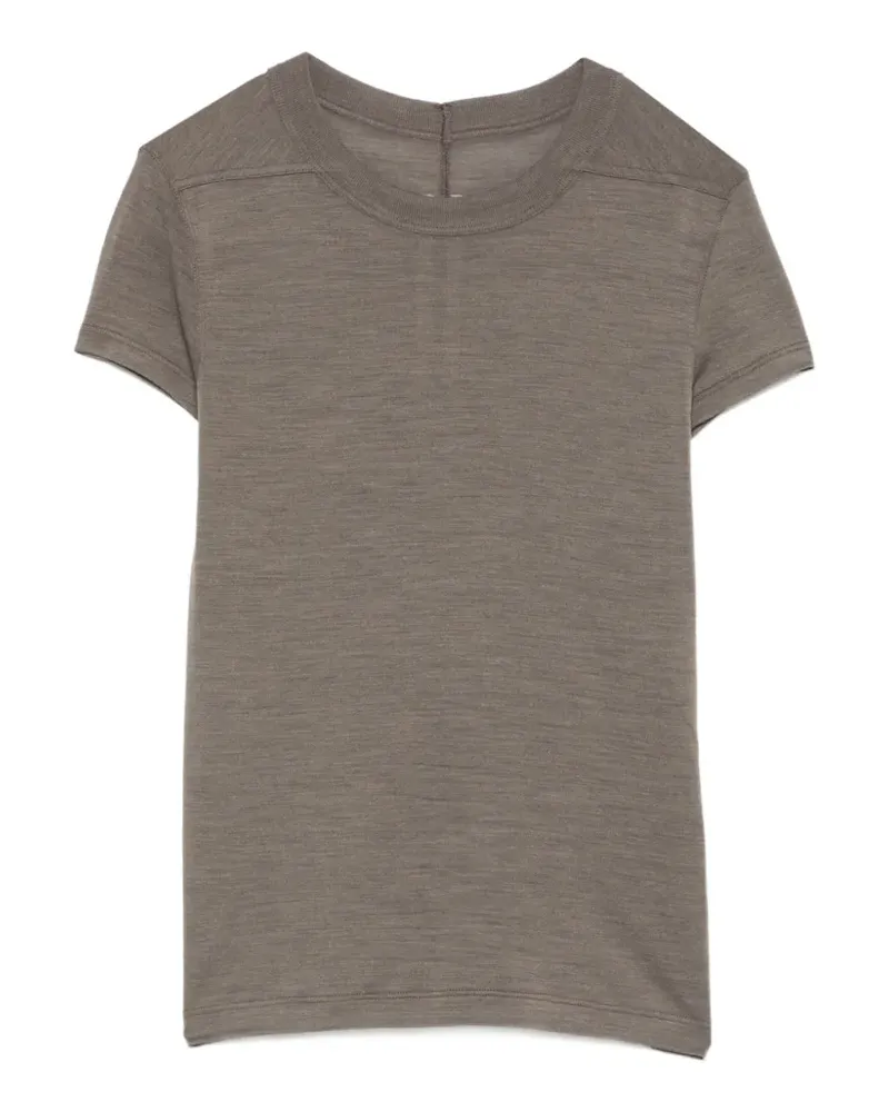 Rick Owens Kurzärmeliges T-Shirt - Grau Grau