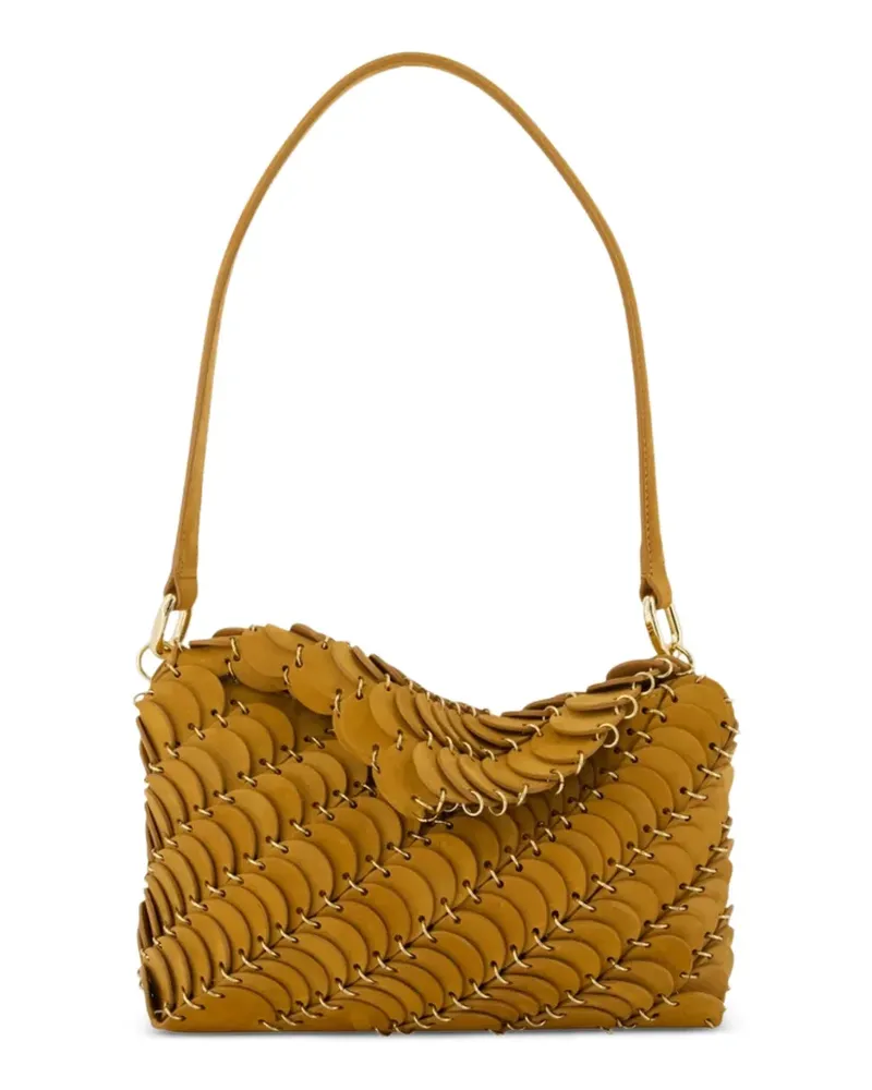 Paco Rabanne Verzierte Schultertasche - Braun Braun