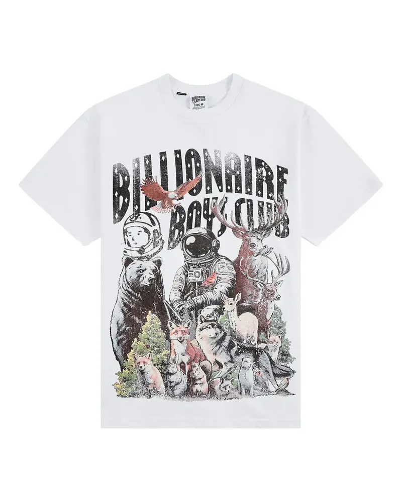 Billionaire Boys Club Smokey graphic-print T-shirt - Weiß Weiß