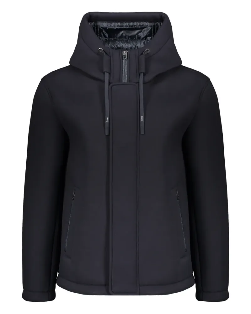 Herno hooded zip-up jacket - Blau Blau