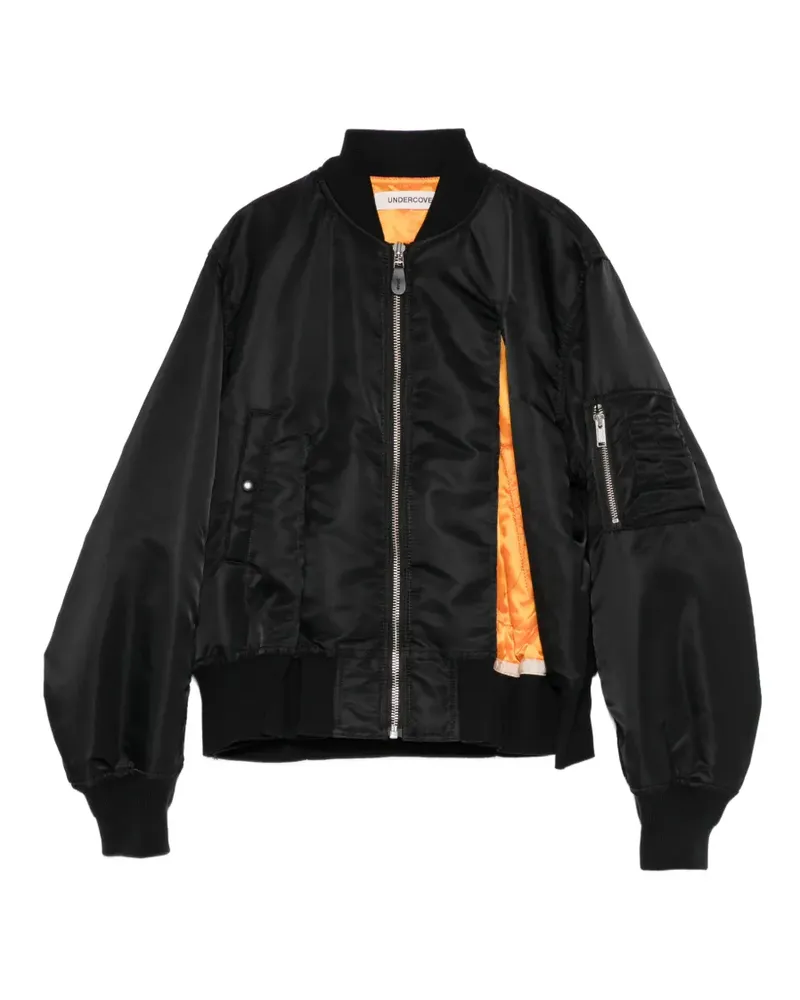 Undercover Bomberjacke im Layering-Look - Schwarz Schwarz
