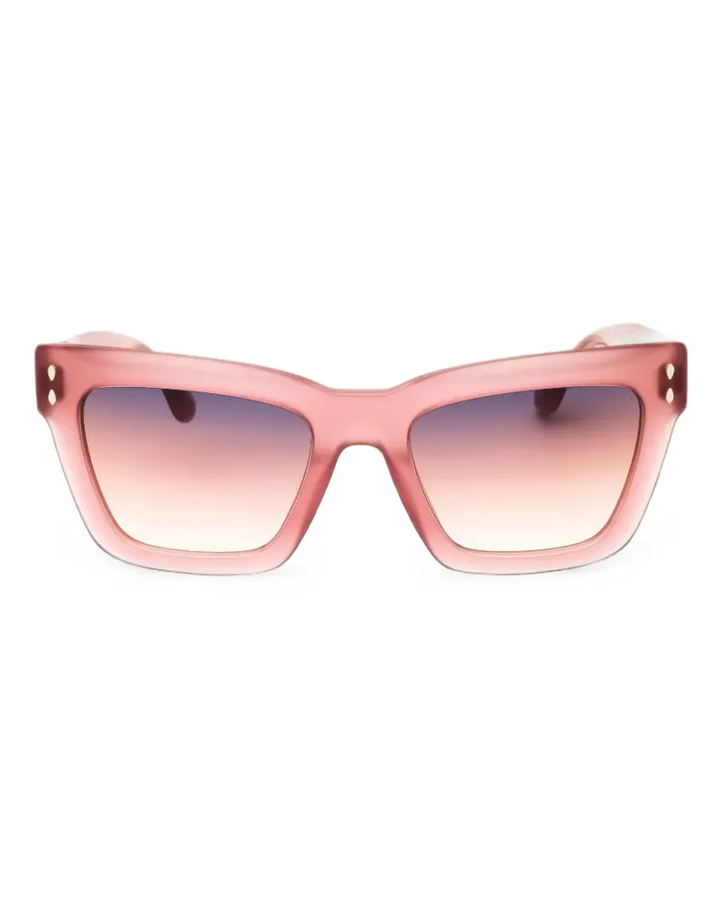 Isabel Marant rectangle-frame sunglasses - Rosa Rosa