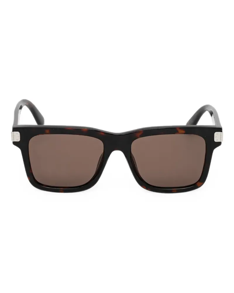 Maison Margiela Sonnenbrille in Schildpattoptik - Braun Braun