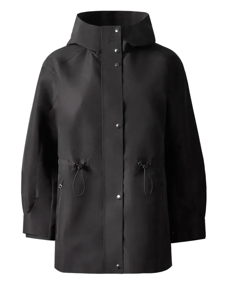 Perfect Moment Kapuzenparka mit Kordelzug - Schwarz Schwarz