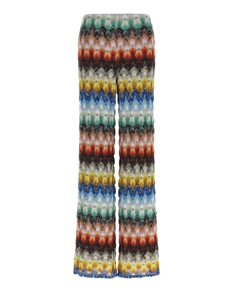 Missoni elasticated-waist trousers - Blau Blau