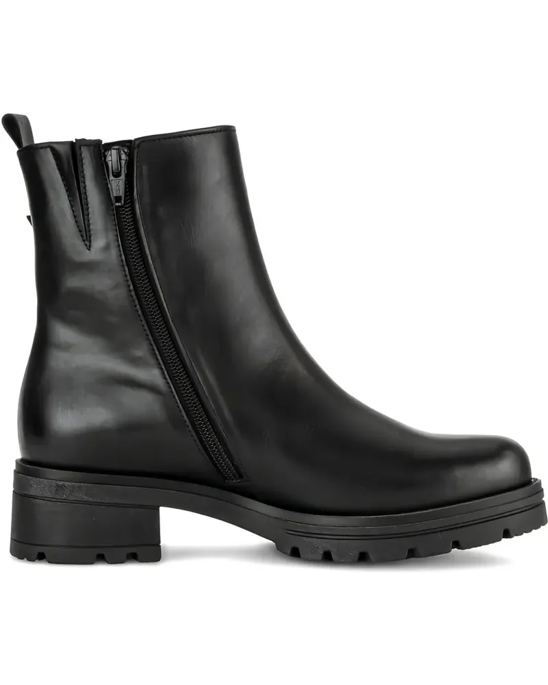 Gabor Stiefel mit Schnallendetail - Schwarz Schwarz