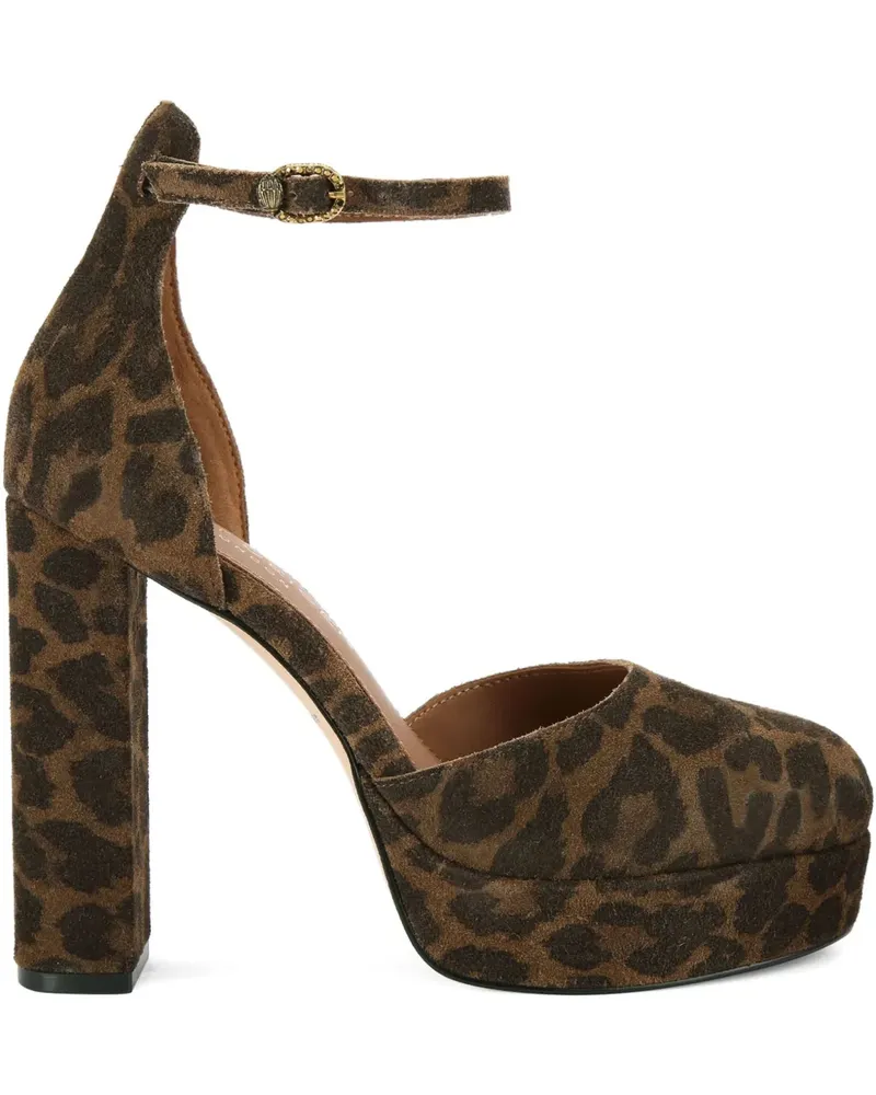 Kurt Geiger Shoreditch Pumps mit Leoparden-Print - Braun Braun
