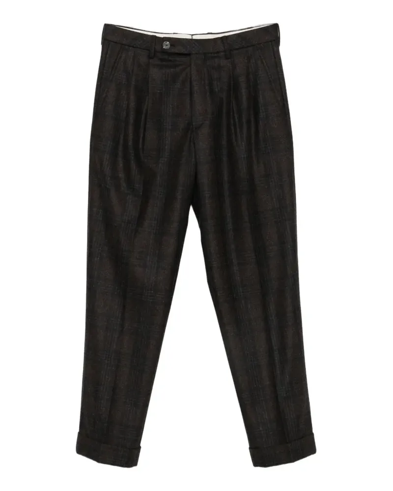 GTA Dante Hose mit Karomuster - Braun Braun