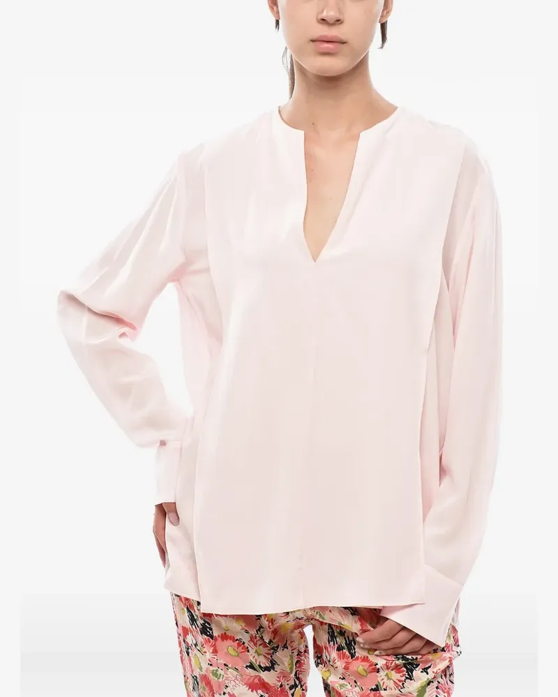 Stella McCartney Emmalee V-neck blouse - Rosa Rosa