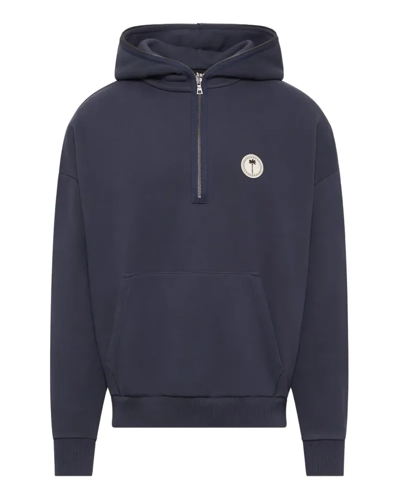 Palm Angels Palm Deco hoodie - Blau Blau