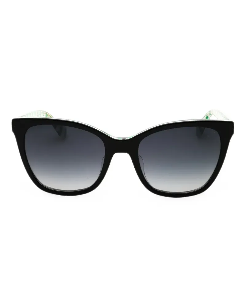 Kate Spade Desi Cat-Eye-Sonnenbrille - Schwarz Schwarz