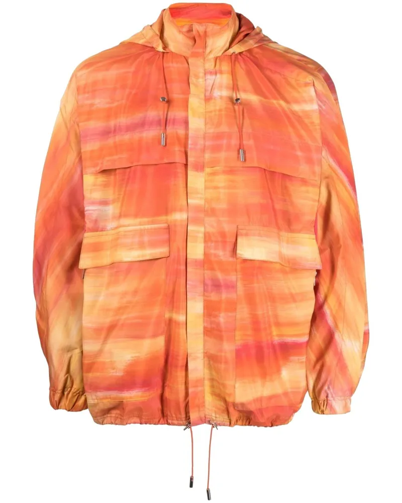 AHLUWALIA Batik-Jacke - Orange Orange
