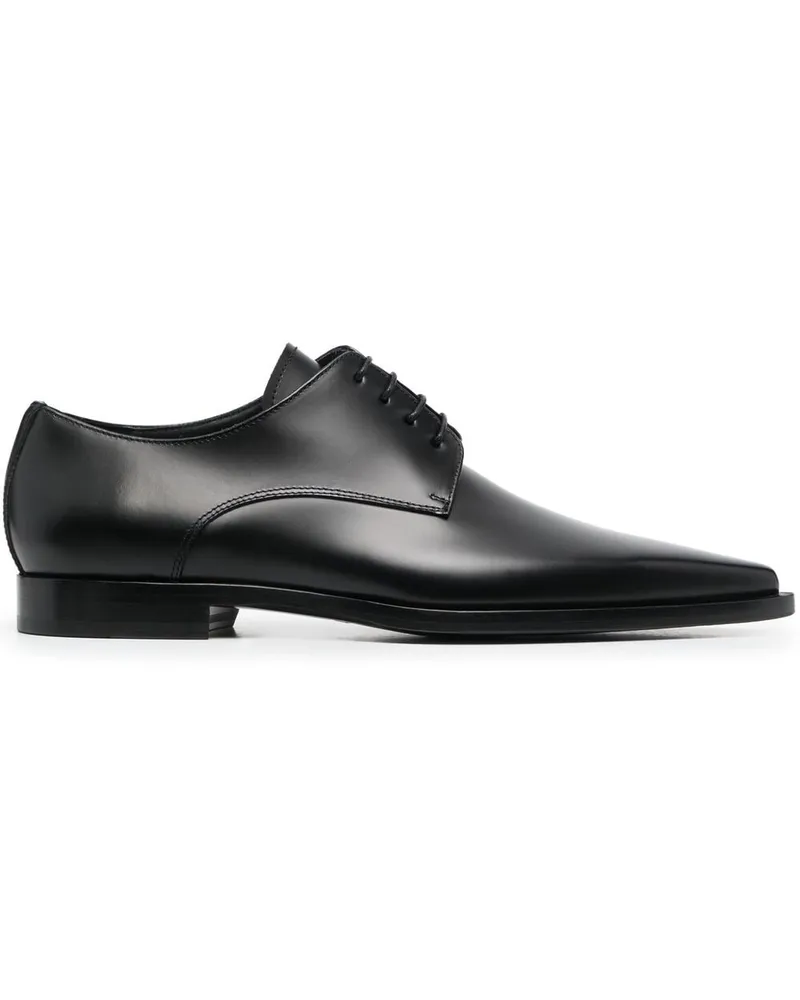 Dsquared2 Oxford-Schuhe mit spitzer Kappe Schwarz