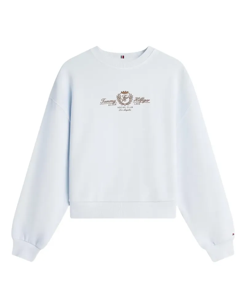 Tommy Hilfiger Varsity Crest Sweatshirt - Blau Blau