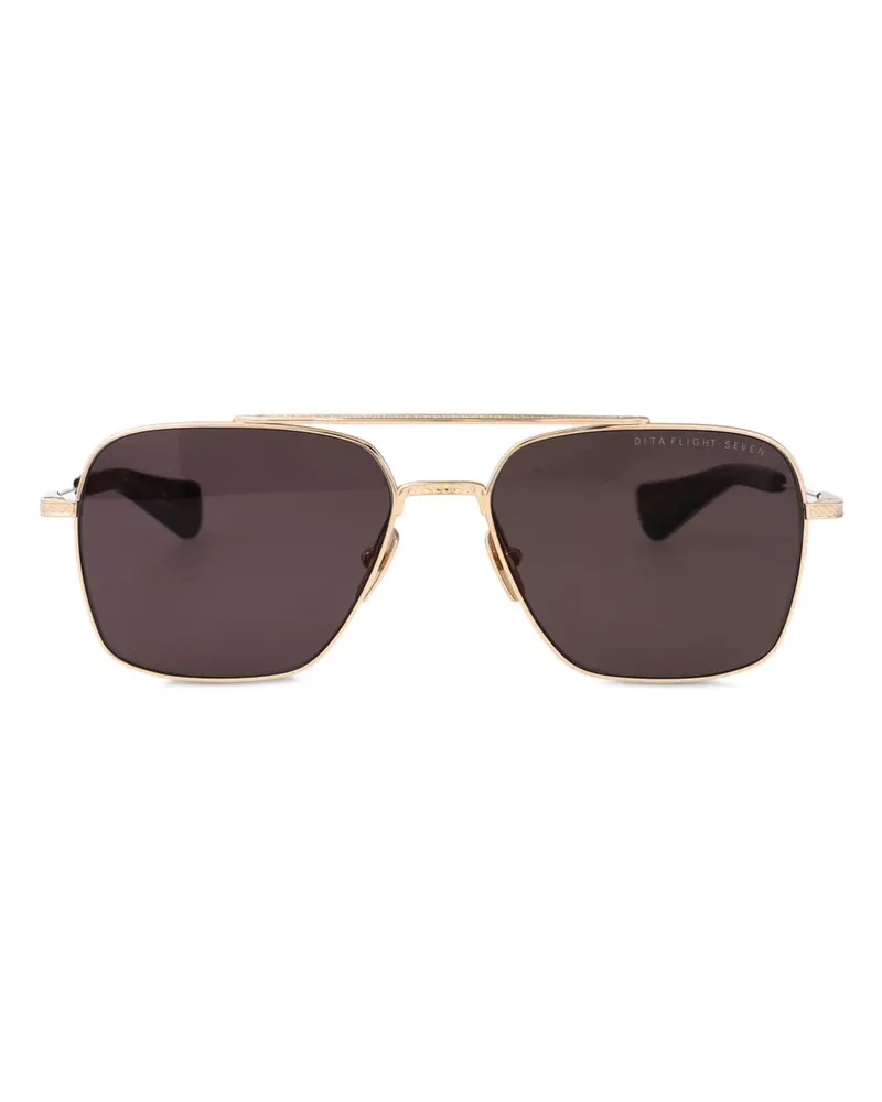 DITA Eckige Sonnenbrille - Rosa Rosa
