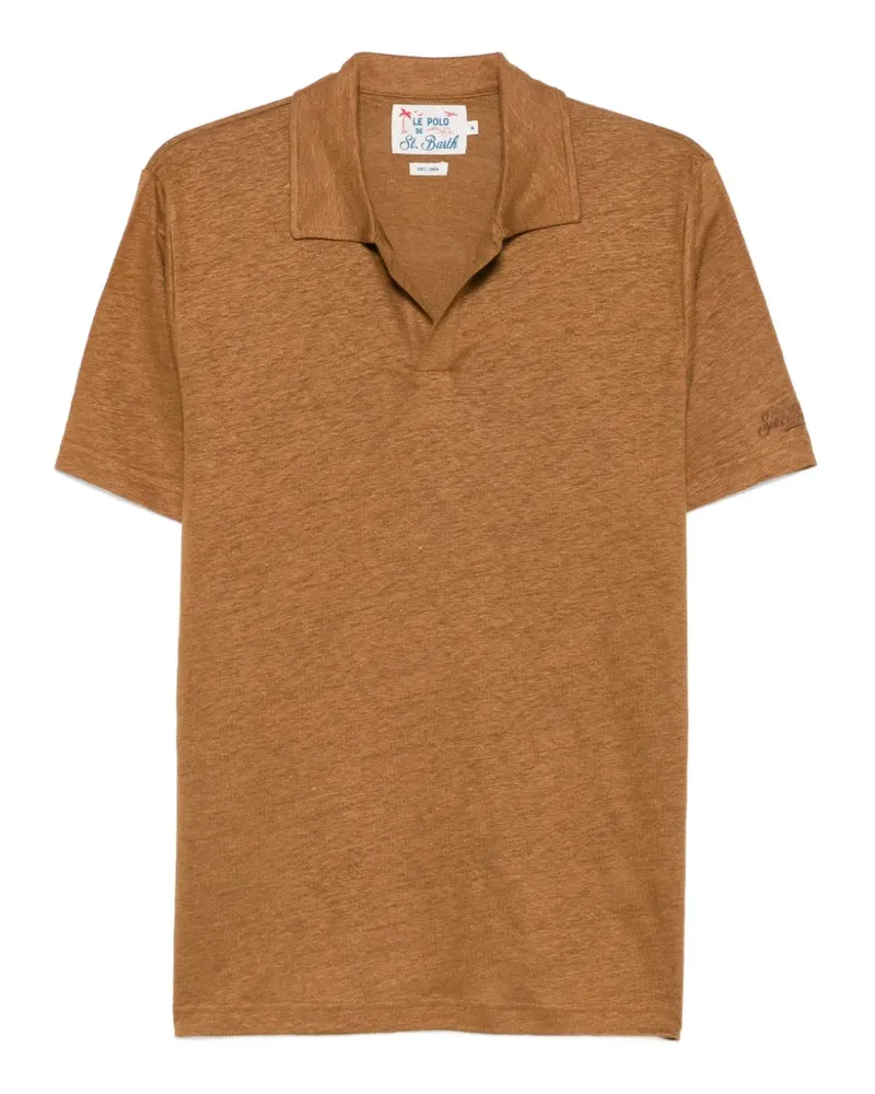 MC2 Saint Barth Fraser short-sleeve top - Braun Braun