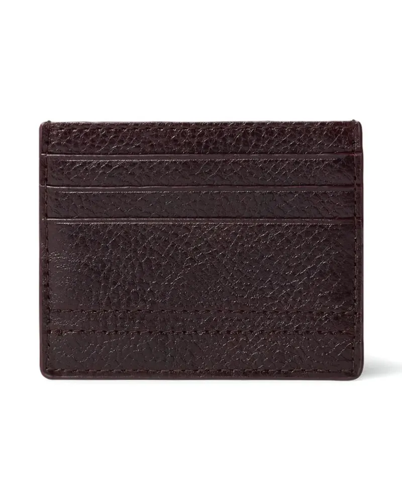 Christophe Lemaire Kartenetui mit Logo - Violett Violett