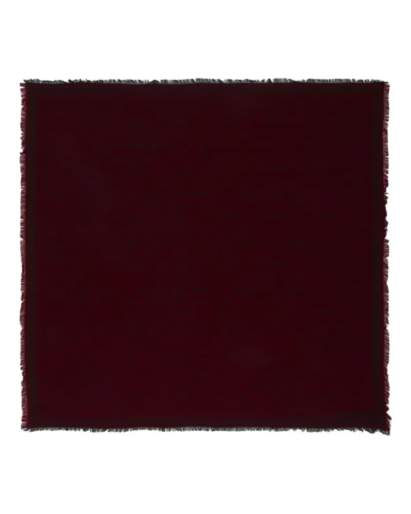 Zadig & Voltaire Glenn Schal mit Monogramm - Rot Rot