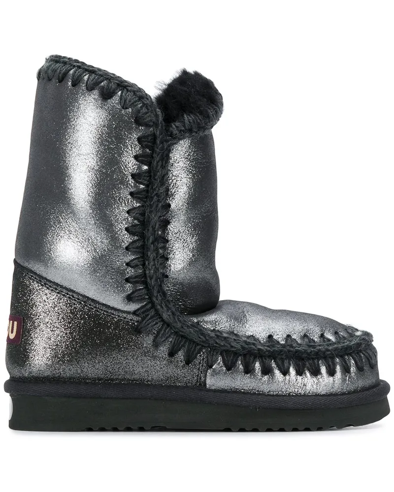 Mou Klassische Eskimostiefel - Schwarz Schwarz