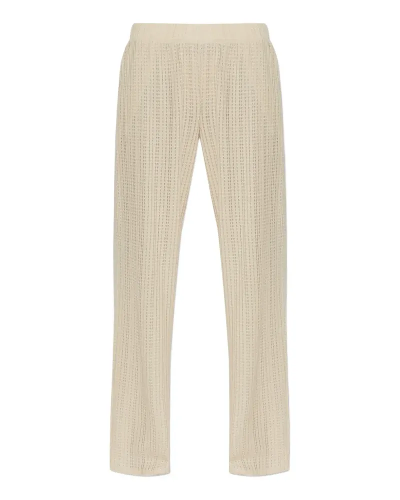Hanro Hose mit Waffelstrick - Nude Nude
