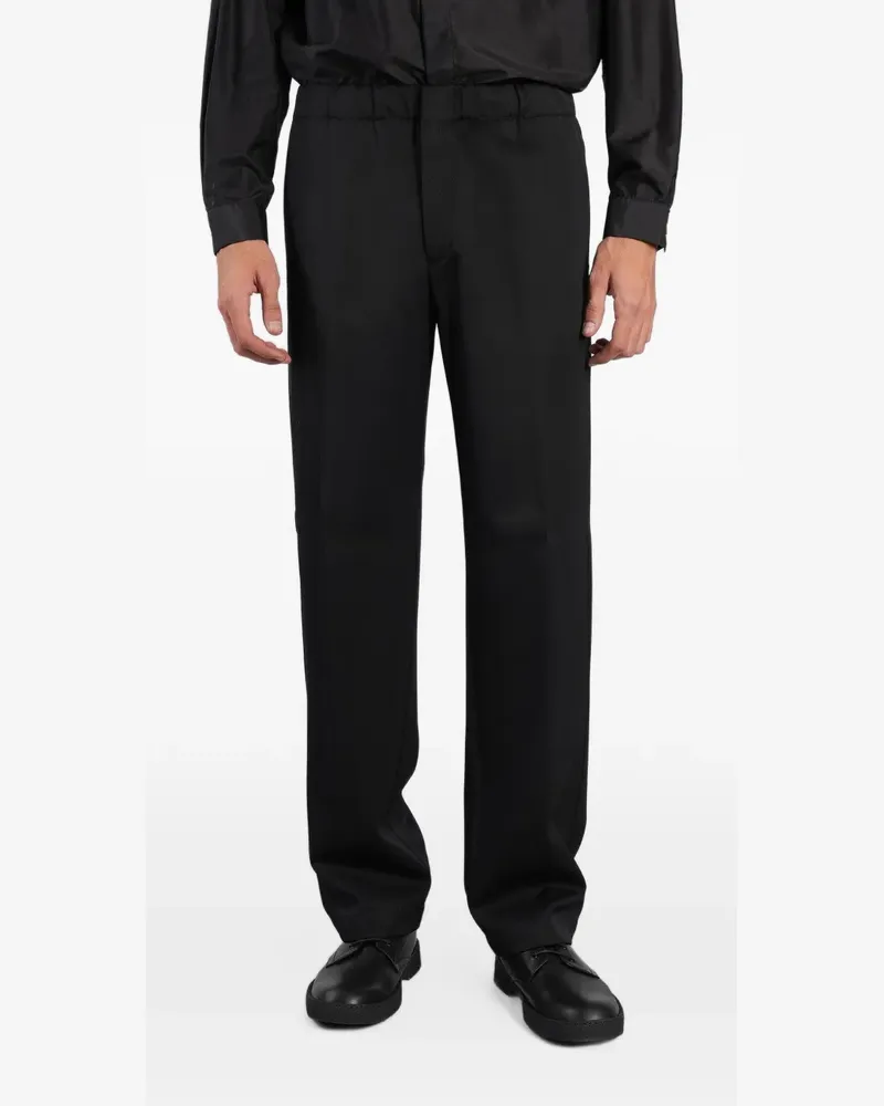 LARDINI Hose mit elastischem Bund - Schwarz Schwarz