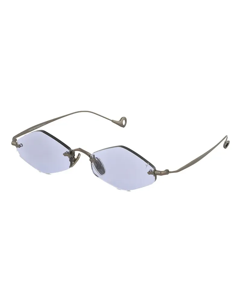 Eyepetizer Dunmore Sonnenbrille mit geometrischen Gestell - Grau Grau