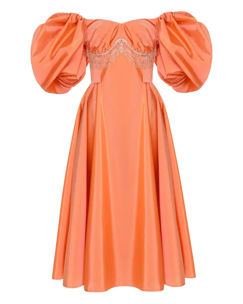 ANOUKI Schulterfreies Kleid - Orange Orange