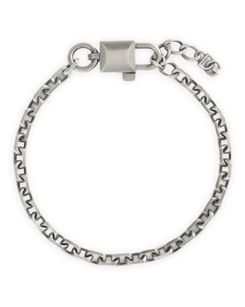 Dolce & Gabbana Klassische Panzerkette - Silber Silber