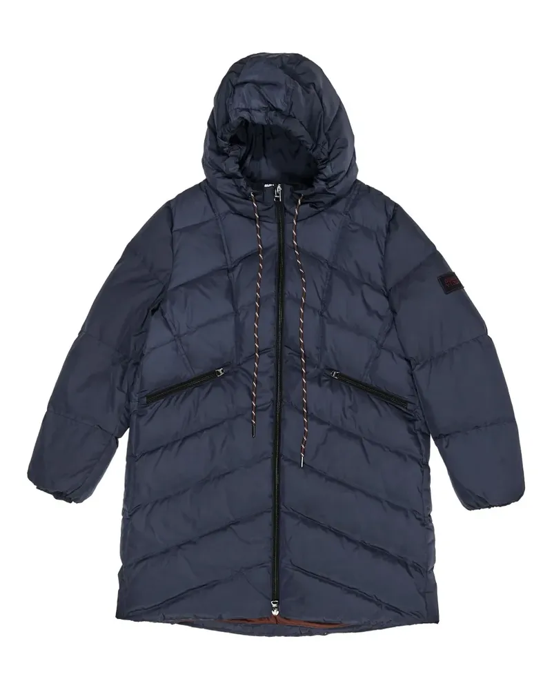 BIMBA Y LOLA hooded quilted coat - Blau Blau