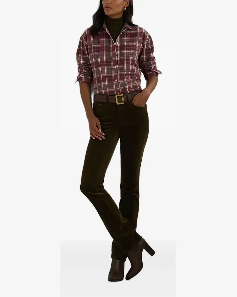 Ralph Lauren Kariertes Button-down-Hemd - Rot Rot