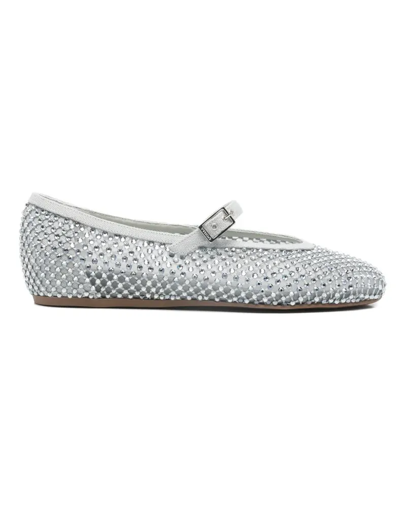 Le Silla Gilda round-toe ballet flats - Blau Blau