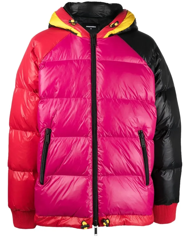 Dsquared2 Gefütterte Kaban Jacke - Rot Rot