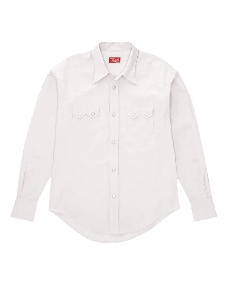 Fortela Hudson Oxford-Hemd - Rosa Rosa