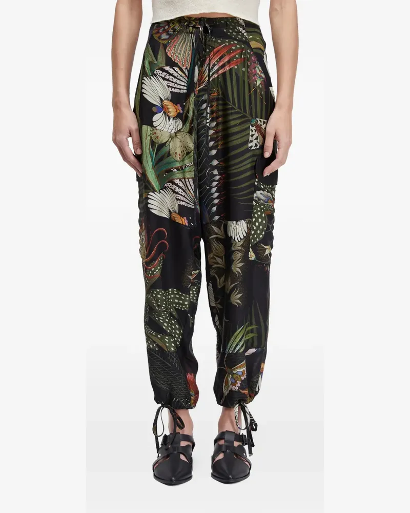 Osklen Botanical Hose mit Taschen - Schwarz Schwarz