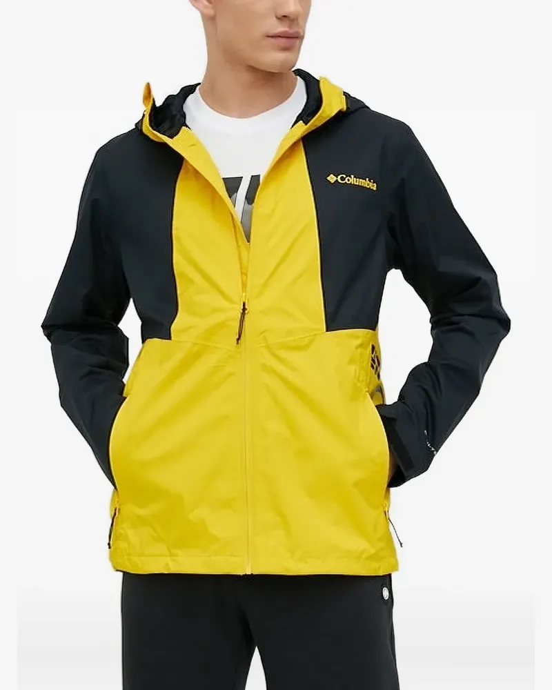 Columbia Sportswear Company Kapuzenjacke mit Reißverschluss - Gelb Gelb