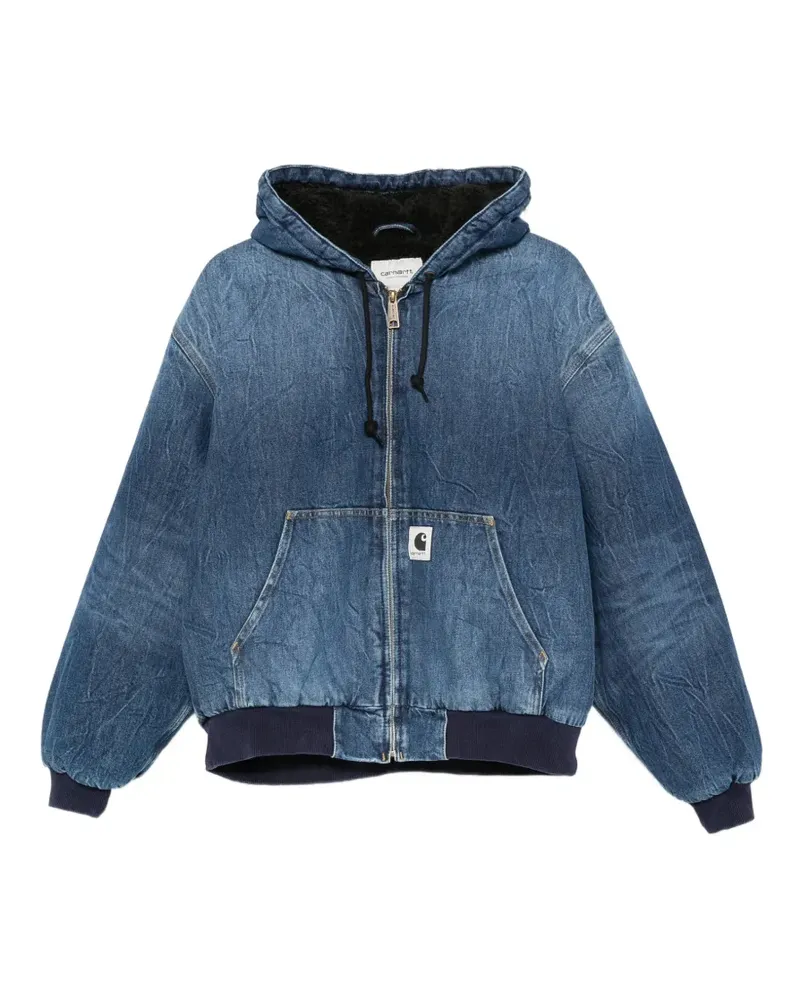 Carhartt WIP W' OG Jeansjacke mit Kapuze - Blau Blau